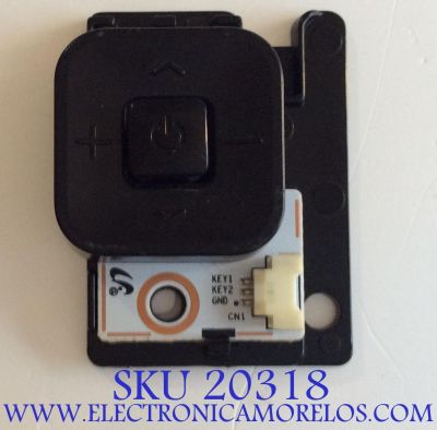 MODULO BOTON POWER ON TV  SAMSUNG / BN96-05345B / CCB7A14-9 / PANEL CY-GM055HGHVV4H / MODELO UN55MU6300FXZA CC12
