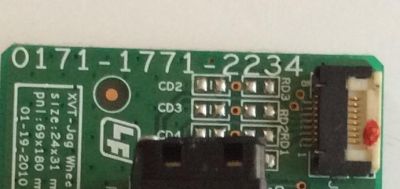 MODULO BOTON POWER ON TV VIZIO / 3632-0132-0156 / 0171-1771-2234 / 3632-0132-0156R / PANEL LC370EUH (SC)(R1) / MODELOS XVT323SV LAQKGHAL / XVT373SV / XVT553SV LASPGLAL / XVT553SV LAQPGLAM - Imagen 2