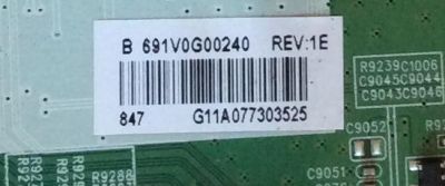 MAIN PARA TV TOSHIBA·FIRE TV 4K·UHD·HDR / NUMERO DE PARTE 631V0G00240 / 691V0G00240 / VTV-L55731 / UCI4 VTV-L55731 REV:1 / PANEL'S U500DU01 TT104 / U500DU01 TT103 / MODELOS 50LF621U19 / TF-50A810U19 - Imagen 3