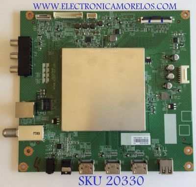 MAIN TOSHIBA / 691V0G00410 / 631V0G00410 / UC17 VTV-L55731 REV:1A / PANEL U500DU01-TT107 / DISPLAY T500QVN03.7 / MODELO 50LF711U20