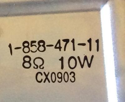 KIT DE BOCINAS PARA TV SONY / 1-858-471-11 / 1-858-469-11 / MODELO KDL-55NX810 - Imagen 2