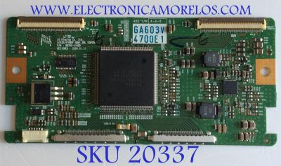 T-CON VIZIO / 6871L-4700E / 6870C-4100D / PANEL LC470WUF-(SB)(M1) / MODELO SV471XVT