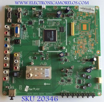 MAIN VIZIO / 3637-0572-0150 / 0171-2271-3274 / 3637-0572-0395 / PANEL T370HW03 V.L / MODELO 370VL LASAHJBL 