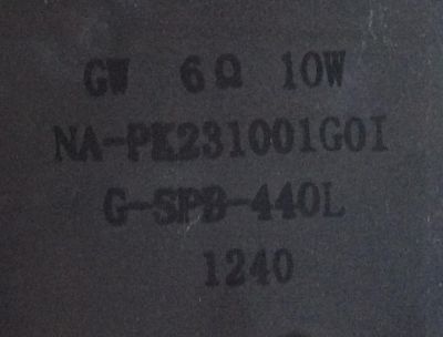 KIT DE BOCINAS PARA TV TOSHIBA / NA-PK231001G0I / G-SPB-440R / MODELO 40L5200V1 - Imagen 2