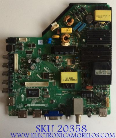 MAIN FUENTE (COMBO) ELEMENT / 34012398 / N14090107 / TP.MS3393.PC821 / PANEL'S V500HJ1-PE8 / T500HVN04.1 / MODELO ELEFW504