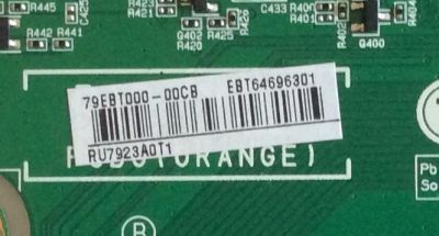 MAIN LG / EBT64696301 / EAX67305203 / PANEL LC490DUE-(FK)(M3) / MODELO 49LV570H - Imagen 2