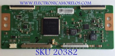 T-CON PARA TV VIZIO / NUMERO DE PARTE 6871L-3270D / 6870C-0450A / 3270D / PANEL V500FWMS01 / MODELO M501D-A2R / M501D-A2R LWJJOICQ