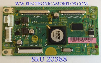 DRIVER T-CON SANSUI, JVC / CEK616A / 1861FJ078642 / PANEL V420H2-LE3 REV.C3 / MODELOS SLED4280 / LT-42E910