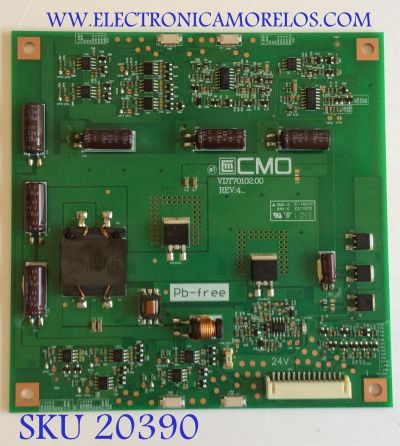 LED DRIVER SANSUI, RCA / 27-D044477 / VDT70102.00 / PANEL V420H2-LE3 REV.C3 / MODELOS SLED4280 / LED42A55R120Q
