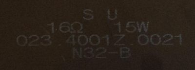 KIT DE BOCINAS PARA TV VIZIO / 023.4001Z.0021 / N32-B / MODELO P552UI-B2 LWZJRNAQ - Imagen 2