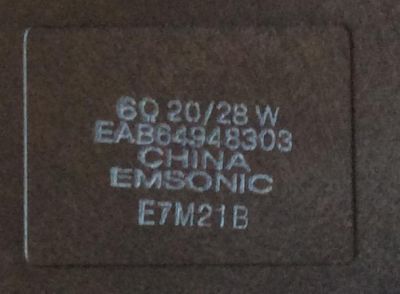 KIT DE BOCINAS PARA TV  LG / EAB64948303 / MGJ639816 / A0600201 / EAB64948304 / MODELOS 55SK9000PUA / 75SM9070PUA   - Imagen 2