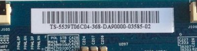 T-CON LG / 55.39T06.C04 / T500HVD02.0 / 50T10-C03 / PANEL T390HVN02.2 / MODELOS 39LN5300-UB BUSDLWM / 39LN5700-UH AUSDLJM / 39LN5700-UH BUSDLWM  - Imagen 2