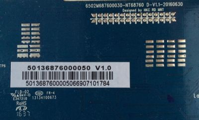 MAIN MONITOR ELEMENT / 50136876000050 / (6502M687600030-NT68760) / D-V1.1-20160630 / PANEL HK215WLEDM-BHM1H / MODELO ELEFW2217M - Imagen 2