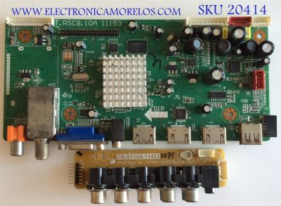 MAIN  PROSCAN / SMT120443 / T.RSC8.10A 11153 / PANEL V390HJ1-L02 / MODELO PLCD3992A