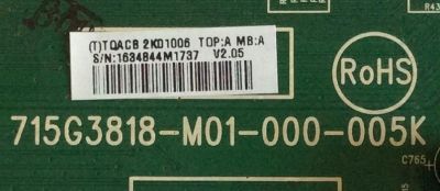 MAIN VIZIO / CBPFTQACB2K010 / 715G3818-M01-000-005K / TQACB2K01006 / TQACB2K01002 / PANEL LC420EUH-(SC)(A1) / MODELOS M420VT LTKPHPAL / M420VT LTKPHPAL - Imagen 2