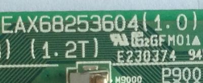 MAIN LG / EBU65348202 / EAX68253604(1.0) / PANEL NC430DQG AAHX1 / DISPLAY LC430DQJ(SL)(A1) / MODELO 43UM7300PUA BUSYLJM - Imagen 2