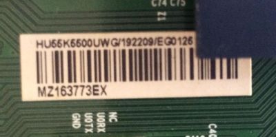MAIN / SHARP  HU55K5500UWG / 192209/EG0126 / RSAG7.820.6591/ROH / 192209 / 192209/EG0126 A / HU55K5500UWG / E303981 / PANEL HE550IU-B51\S10\B1\T1\XP\GM\ROH / MODELO LC-55N7000U / LC-55N7000U RG55G160 - Imagen 3