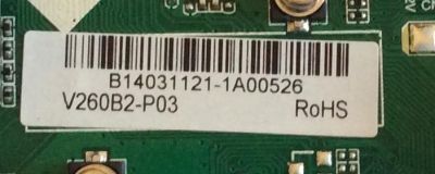 MAIN AFFINITY / B14031121 / T.MS3393.81 / V260B2-P03 / H201402019 PANEL TY390LK03-ACW2 / MODELO SLE2039 - Imagen 3