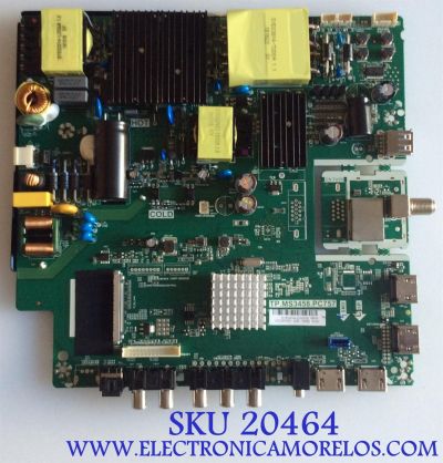 MAIN FUENTE (COMBO) ATYME / AE0011221 / TP.MS3458.PC757 / A18052304 / LSC550FN21 / PANEL HV550QUB-N40 / MODELO 550AM7UD