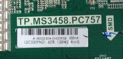 MAIN FUENTE (COMBO) ATYME / AE0011221 / TP.MS3458.PC757 / A18052304 / LSC550FN21 / PANEL HV550QUB-N40 / MODELO 550AM7UD - Imagen 3