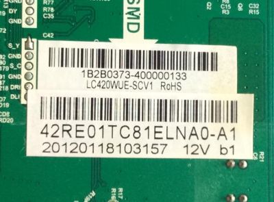 MAIN RCA / 42RE01TC81ELNA0-A1 / T.RSC8.1E 11481 / PANEL LC420WUE-(SC)(V1) / MODELOS 42LA45RQ / 42LB45RQ - Imagen 3