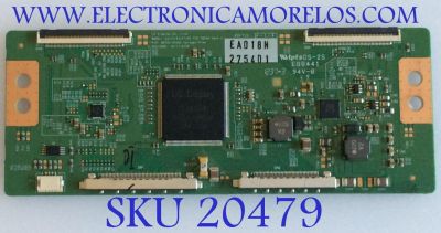 T-CON PANASONIC / 6871L-2754D / 6870C-0402C / 2754D / PANEL LC470EUD-(SE)(M1) / PARTES SUSTITUTAS 6871L-2836E / 6871L-2842F / 6871L-2836B / 6871L-2944D / 6871L-2754F / 6871L-2842C / 6871L-2754G / 6871L-2836F / 6871L-2836A / 6871L-2944B / MODELO TC-L47E50