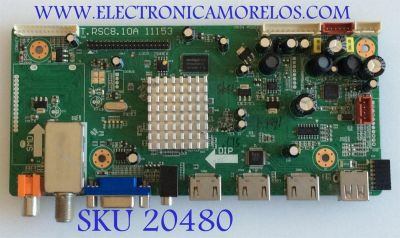 MAIN WESTINGHOUSE / 1B1H1656 / T.RSC8.10A 11153 / LTA460HVN01-W / PANEL LTA460HM03 / MODELO VR-4625 TW-64811-S046D