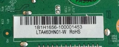 MAIN WESTINGHOUSE / 1B1H1656 / T.RSC8.10A 11153 / LTA460HVN01-W / PANEL LTA460HM03 / MODELO VR-4625 TW-64811-S046D - Imagen 2