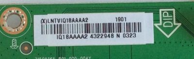 LED DRIVER VIZIO / LNTVIQ18AAAA2 / 715G9365-P01-000-004Y / (X)LNTVIQ18AAAA2 / PANEL TPT430H3 -QUBN1A.K REV:SA9P0B / MODELO E43-F1 LTMUWTKV - Imagen 2