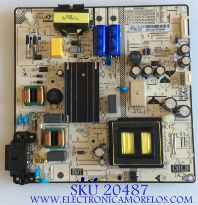 FUENTE DE PODER HITACHI / 81-PBE055-H4C48 / SHG5504C-101H / SHG5504C48-101HB / CCP-508 / SHG5504C27 / PANEL LVU490CSDX  E2 / MODELOS 49R80 / 50R81