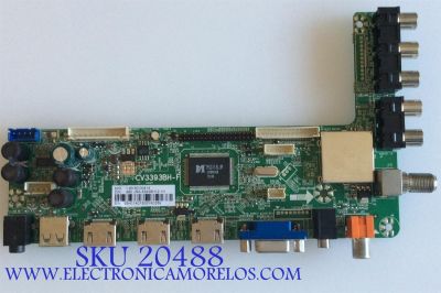 MAIN PROSCAN / PLDED5068A-B / CV3393BH-F / DQD08001027825 / 55H11401 / T500HVN08.2 / PANEL CX500DLEDM / MODELO PLDED5068A-B A1506