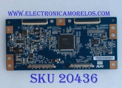 T-CON LG / 55.42T09.C15 / T315HW05 / 31T12-C04 / 5542T09C15 /  PANEL T420HW07 V.1 / MODELO 42LE5400-UC AUSDLUR