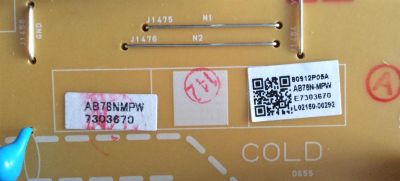 FUENTE DE PODER  MAGNAVOX / AB78NMPW / AB78N-MPW / BAA78ZF0102 1 / PANEL UBD85XG / MODELO 65MV378Y/F7 - Imagen 2