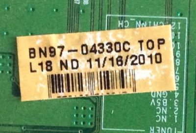 MAIN SAMSUNG / BN94-03566C / BN97-04330C / PANEL LTF460HJ04 / MODELO UN46C6900VFXZA  SQ01 - Imagen 2