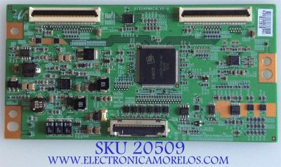 T-CON SAMSUNG / LJ94-3593B / S120APM4C4LV0.4 / BN81-04401A / LJ94-03593D  / PARTES SUSTITUTAS LJ94-03291P / LJ94-03334H / LJ94-03469D / PANEL LTF460HJ04-A02 / MODELO UN46C6900VFXZA  SQ01 / MAS PARTES SUSTITUTAS EN DESCRIPCION