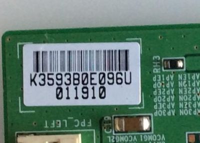 T-CON SAMSUNG / LJ94-3593B / S120APM4C4LV0.4 / BN81-04401A / LJ94-03593D  / PARTES SUSTITUTAS LJ94-03291P / LJ94-03334H / LJ94-03469D / PANEL LTF460HJ04-A02 / MODELO UN46C6900VFXZA  SQ01 / MAS PARTES SUSTITUTAS EN DESCRIPCION - Imagen 3