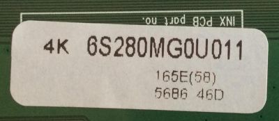T-CON SEIKI / ELEMENT / 6S280MG0U011 / ST5461D07-1-C-3 / WDX / 568646D / PANEL MD5548YTSU / MODELOS SC-55UK700N / E4SFT5517 H8HXM - Imagen 2