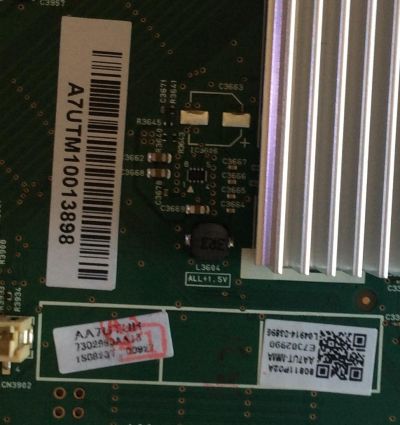 MAIN PHILIPS / AA7UTUH-50UX / BAB7R0G0201 1  / AA7UTUH / AA7UT-MMA / A7UTM10013898 / PANEL UBAU5XH / MODELO  - Imagen 2