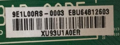 MAIN LG  / EBU64812603 / EAX67872805(1.1) / 9E1L00RS-0003 / PANEL NC490DGG-AAGP1 / MODELO 49UK6200PUA BUSWLJM - Imagen 2
