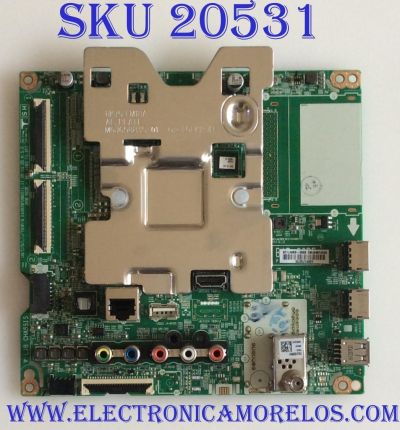 MAIN LG  / EBU64812603 / EAX67872805(1.1) / 9E1L00RS-0003 / PANEL NC490DGG-AAGP1 / MODELO 49UK6200PUA BUSWLJM