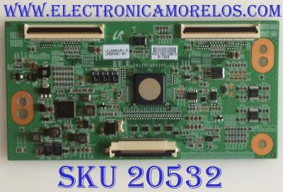 T-CON SAMSUNG / LJ94-23176D / SH120PMB4SV0.3 / LSJ460HW01-S / J460HW01-04 / PANEL LTJ460HW01-B / MODELO UN46D6400UFXZA H302