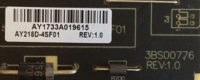 FUENTE DE PODER PARA TV SCEPTRE / NUMERO DE PARTE AY218D-4SF01 / 3BS00776 / AY1733A / PANEL CN650CN7710 / DISPLAY LSC650FF05-W01 / MODELO V65 SXTV58DA / W65 / V65 U650CV-UMR - Imagen 2