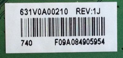 MAIN JVC / 691V0A00210 / VTV-L65730  REV:1 / 631V0A00210 / 4500192466 / 515C95M10M01 / PANEL LSC650FN04 / MODELO LT65MA875-AAP - Imagen 2