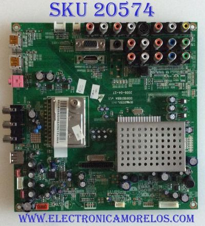 MAIN HAIER / HL40XP1 / 0091801884 V1.1 / 09072196599 / PANEL T400HW02 V.2 XXXXG / MODELO HL40XP1