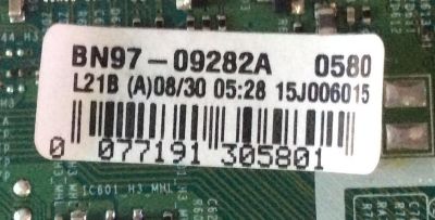 MAIN PARA TV SAMSUNG / NUMERO DE PATTR BN94-09124C / BN41-02353B / BN97-09282A / PARTES SUSTITUTAS BN94-11156C / BN94-11159V / BN94-10759G / PANEL CY-GJ032BGLV7H / MODELO UN32J5500 / UN32J5500AFXZA UU18 - Imagen 3