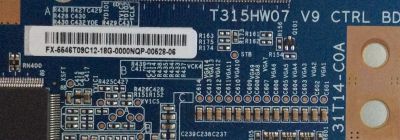 T-CON INSIGNA / HITACHI / 55.46T09.C12 / 5546T09C12 / 31T14-C0A / T315HW07 / PANEL T460HW08 V.5 XXXXG / MODELOS NS-46E790A12 / LE46S605 - Imagen 2