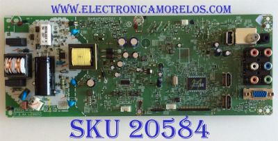 MAIN FUENTE SANYO / A6AFHUT / BA6AFHG0201  2 / F602 / T 2.5A  L/250V / PANEL HV320WHB-N80 / MODELO FW32D06F