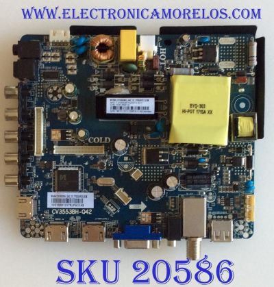 MAIN / FUENTE (COMBO) / ELEMENT E17120-15-SY / CV3553BH-Q42 / 78H1137 / 103100013 / 7.D3553BHQ4213.3C1 / CV3553BH_Q42_13_170324 / CV3553BH_Q42_Spec_ELEMENT_E17120_4_SY / MODELO ELEFW4017BF H7FZMM