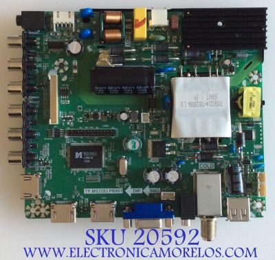 MAIN FUENTE (COMBO) SUMMIT / L16021171 / TP.MS3393.PB801 / PANEL LSC400HF09 / MODELO LE4036