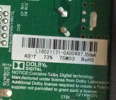 MAIN FUENTE (COMBO) SUMMIT / L16021171 / TP.MS3393.PB801 / PANEL LSC400HF09 / MODELO LE4036 - Imagen 3